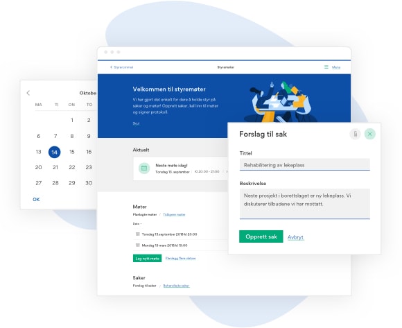 Illustrasjonsbilde av et styremøte på styrerommet.no